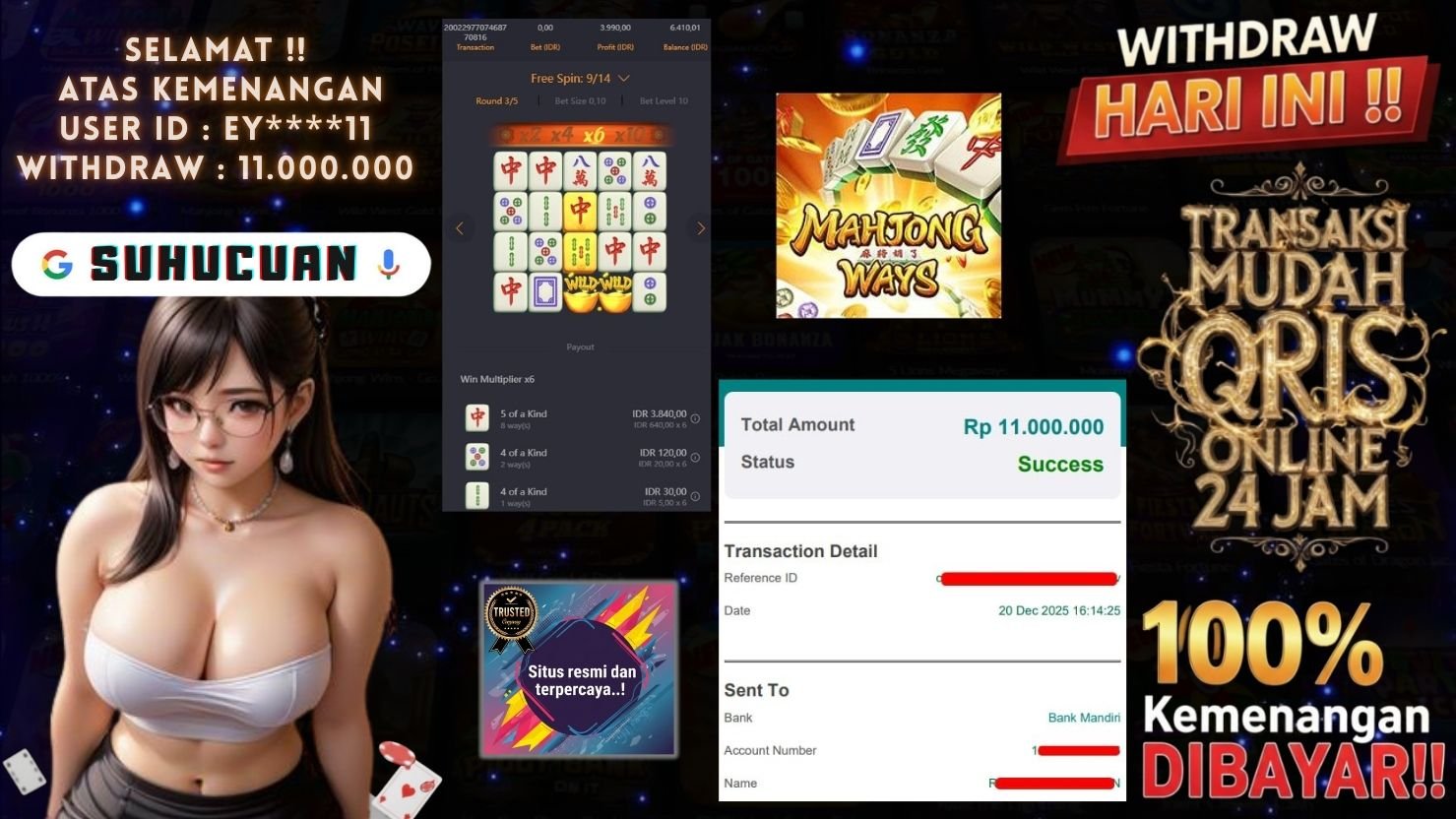 SUHUCUAN JACKPOT SLOT MAHJONG WAYS